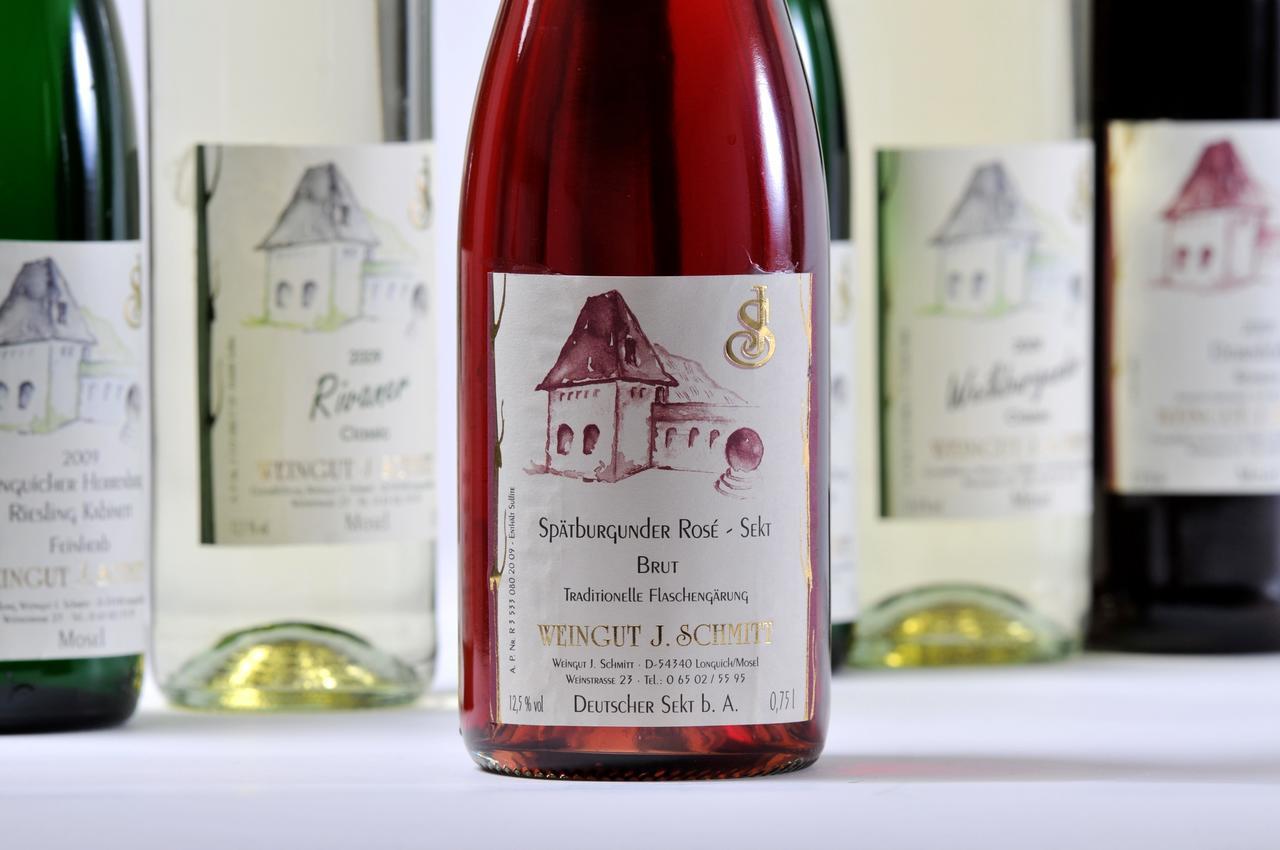Gaestehaus Wein Im Turm Longuich Zewnętrze zdjęcie
